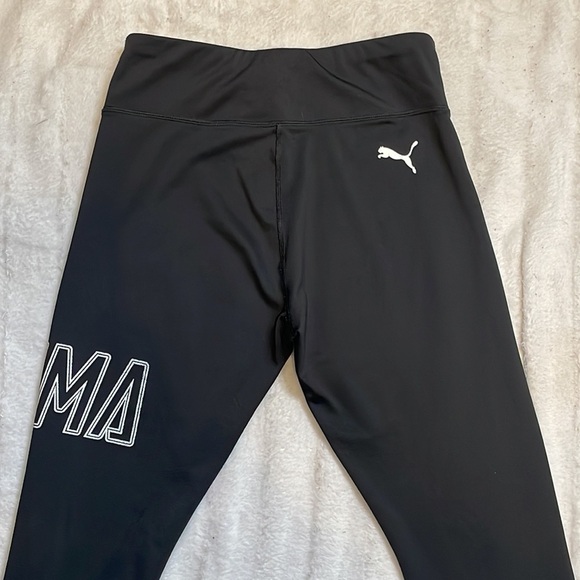 Puma Black Active Swagger Leggings Small - Picture 7 of 14